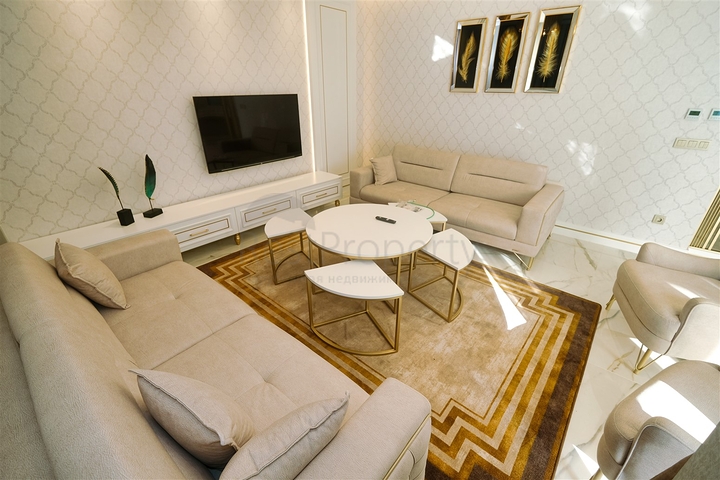 Вилла планировки 6+1 в районе Белек - Анталия 