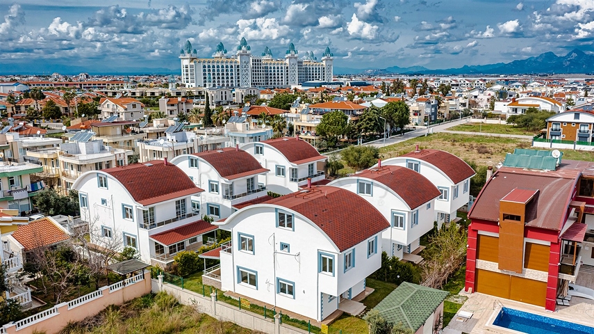 Виллы планировки 5+1 в районе Белек - Анталия  Виллы планировки 5+1 в районе Белек - Анталия