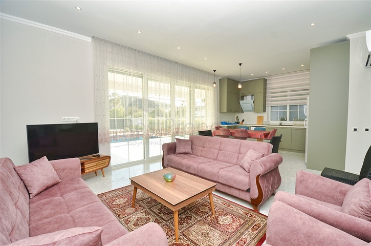 Вилла планировки 6+1 в районе Кемер - Анталия 