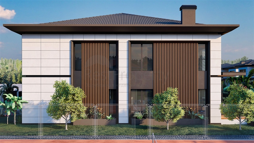 Вилла планировки 4+1 в районе Дошемеалты - Анталия