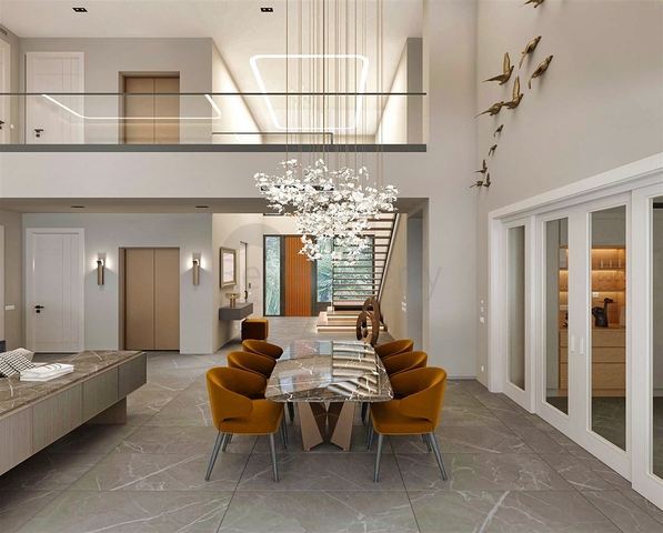 Вилла планировки 4+1 в районе Дошемеалты - Анталия