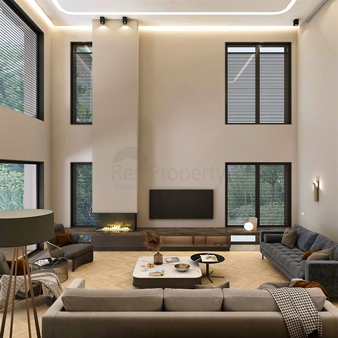 Вилла планировки 4+1 в районе Дошемеалты - Анталия