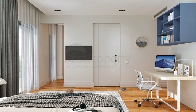 Вилла планировки 4+1 в районе Дошемеалты - Анталия