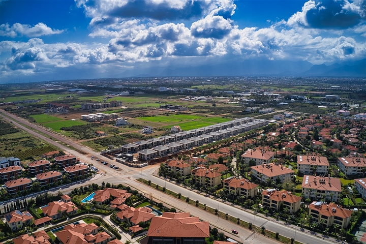 Вилла планировки 4+1 в районе Дошемеалты - Анталия