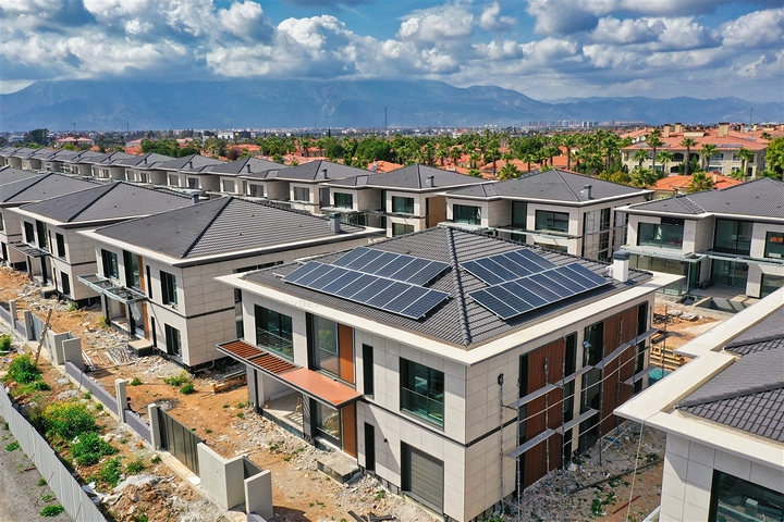 Вилла планировки 4+1 в районе Дошемеалты - Анталия