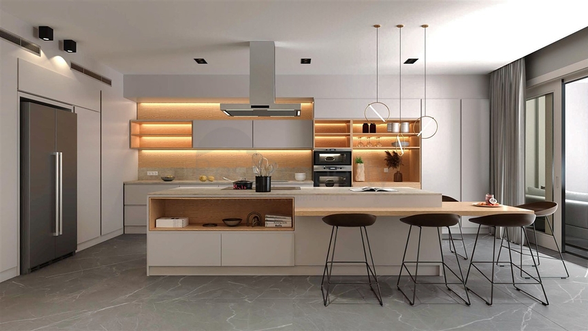 Вилла планировки 4+1 в районе Дошемеалты - Анталия