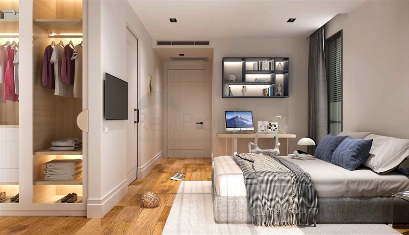 Вилла планировки 4+1 в районе Дошемеалты - Анталия