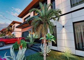 Вилла планировки 4+1 в районе Дошемеалты - Анталия