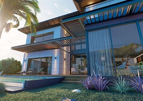 Вилла планировки 4+1 в районе Дошемеалты - Анталия