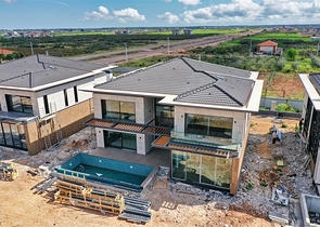 Вилла планировки 4+1 в районе Дошемеалты - Анталия