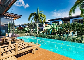 Вилла планировки 4+1 в районе Дошемеалты - Анталия