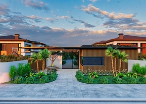 Вилла планировки 4+1 в районе Дошемеалты - Анталия