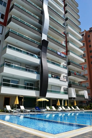 Меблированные апартаменты 3+1 в Махмутларе