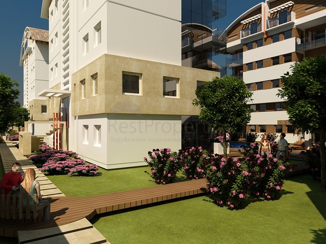 Меблированняе квартиры 1+1 и 3+1 в районе Коньяалты Анталья