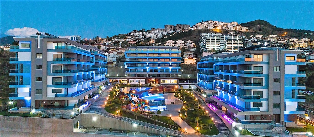 Комплекс с видом на море в Каргыджаке