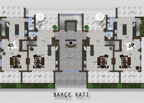 Комплекс с видом на море в Каргыджаке