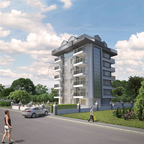 Апартаменты в строящемся комплексе в Кестеле