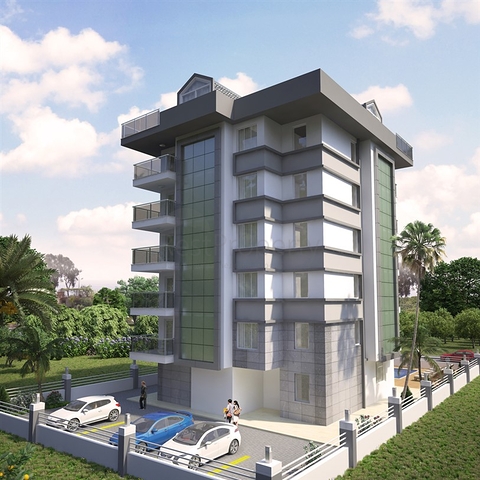 Апартаменты в строящемся комплексе в Кестеле