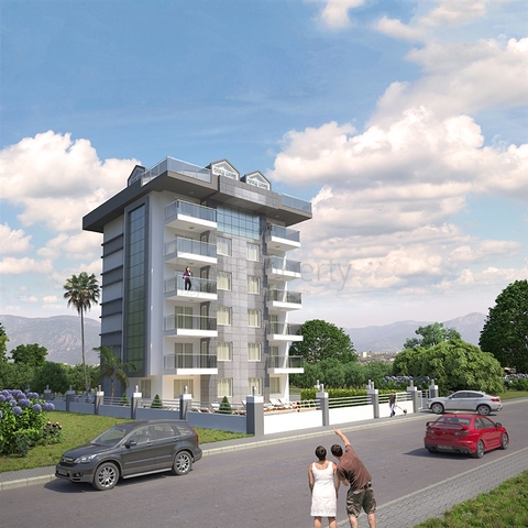 Апартаменты в строящемся комплексе в Кестеле