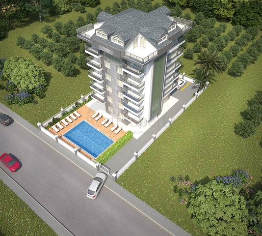 Апартаменты в строящемся комплексе в Кестеле