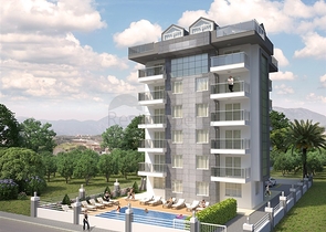 Апартаменты в строящемся комплексе в Кестеле