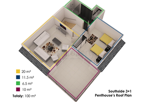 Апартаменты в строящемся комплексе в Кестеле