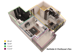 Апартаменты в строящемся комплексе в Кестеле
