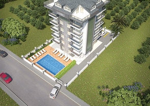 Апартаменты в строящемся комплексе в Кестеле