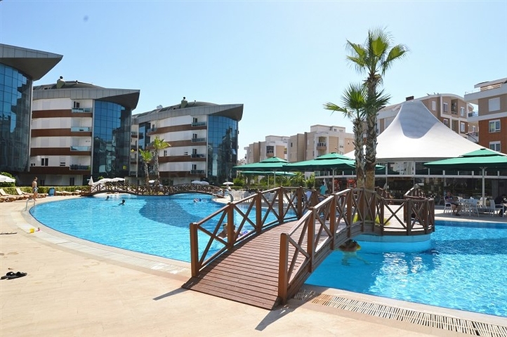 Апартаменты в пятизвездочном комплексе в Анталии