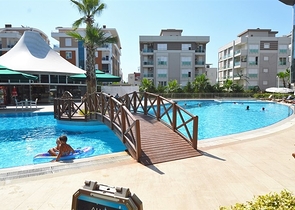 Апартаменты в пятизвездочном комплексе в Анталии