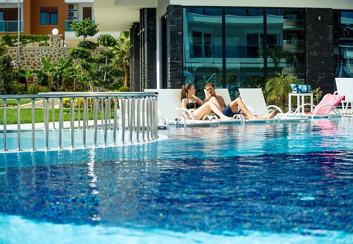 Апартаменты 1+1 в аренду в новом современном комплексе