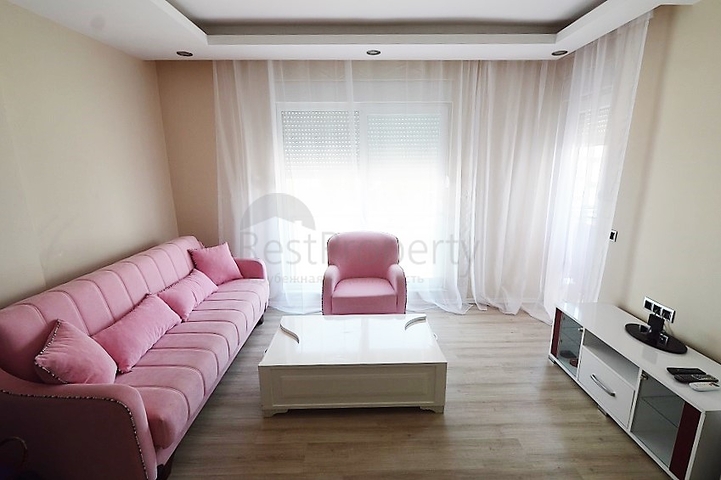 Очень уютная квартира 1+1 в Коньяалты, Анталья