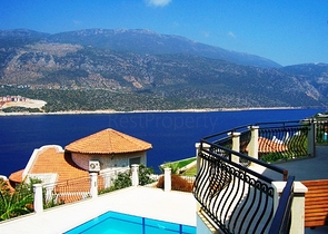 Вилла в Каше с захватывающим дух видом на море