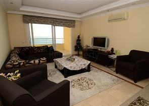 Апартаменты 2+1 с захватывающим дух видом на море