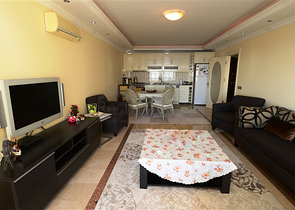 Апартаменты 2+1 с захватывающим дух видом на море