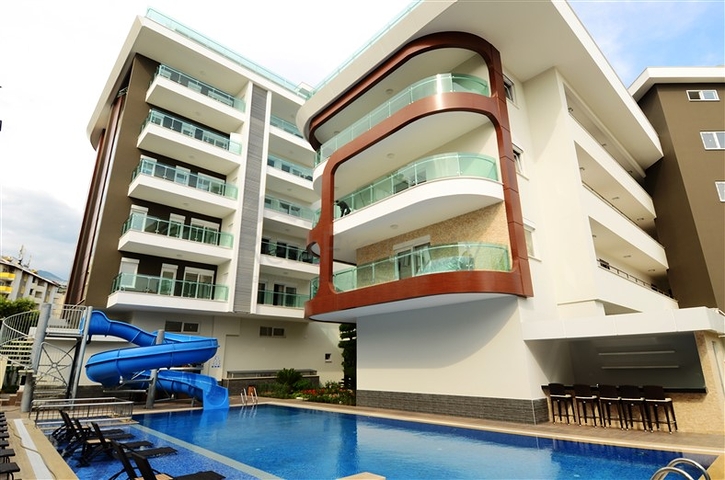 Апартаменты 1+1 в аренду в центре курортной Алании