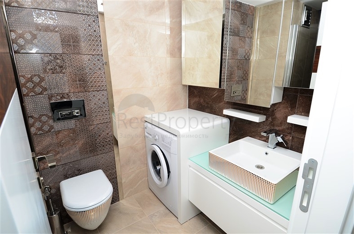 Апартаменты 1+1 в аренду в центре курортной Алании