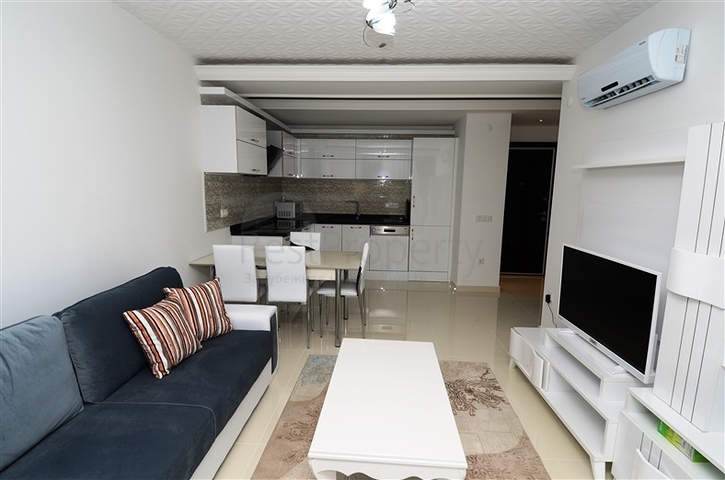 Апартаменты 1+1 в аренду в центре курортной Алании