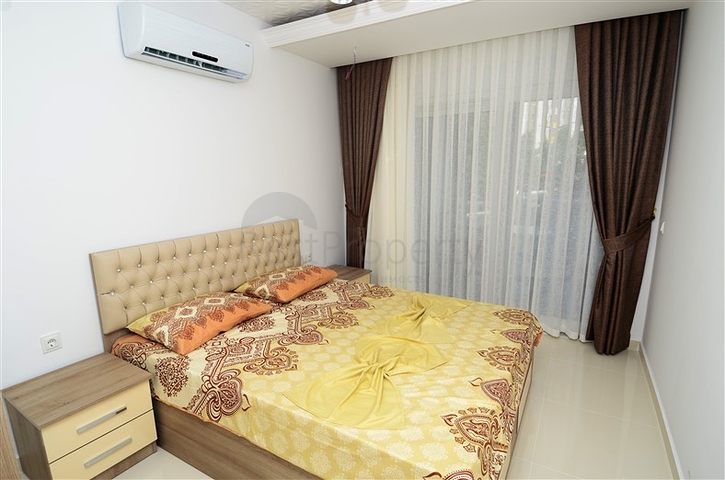 Апартаменты 1+1 в аренду в центре курортной Алании