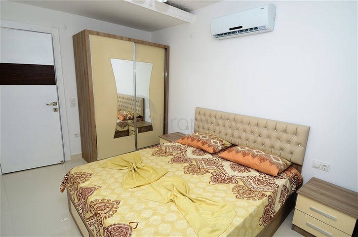 Апартаменты 1+1 в аренду в центре курортной Алании