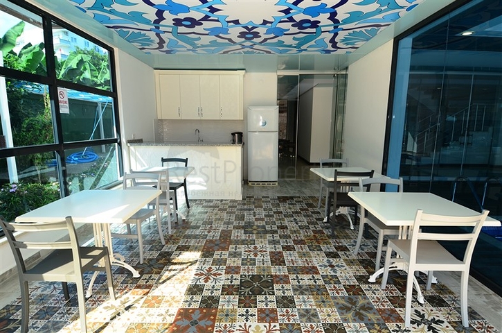 Апартаменты 2+1 в благоустроенном комплексе в Махмутларе