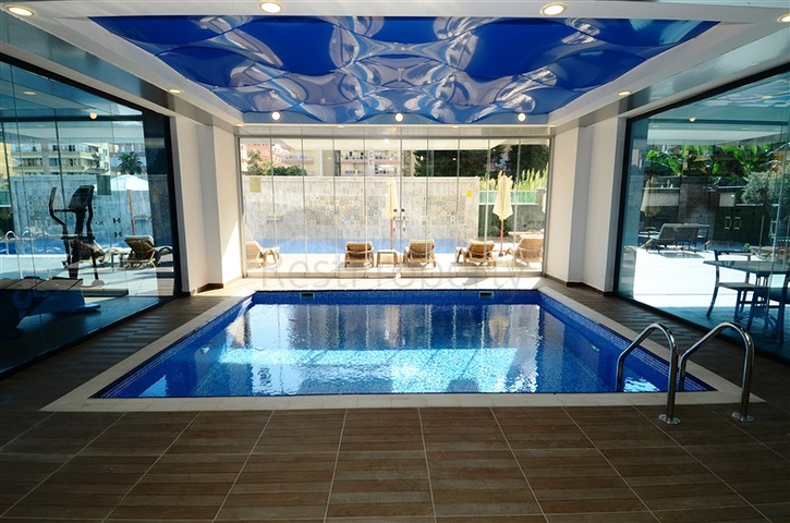 Апартаменты 2+1 в благоустроенном комплексе в Махмутларе