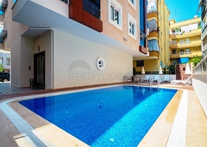 Апартаменты 1+1 в самом центре курортной Аланьи