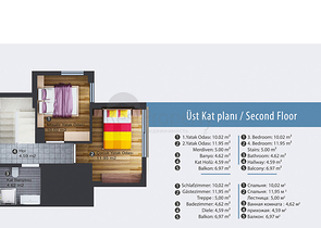 Роскошные виллы 4+1 в Гейнюке Кемере