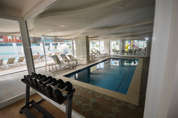 Апартаменты 1+1  в комплексе класса люкс в Махмутларе