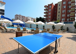 Апартаменты 1+1  в комплексе класса люкс в Махмутларе