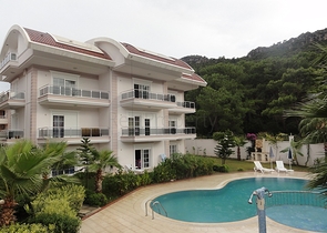 Квартиры-дуплексы 2+1 в самом центре Кемера