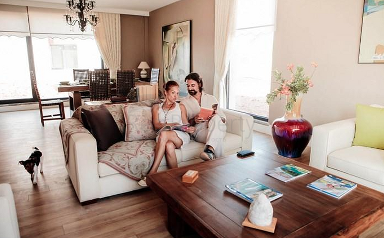 Комплекс вилл 3+1 в районе Дошемеальты Анталья