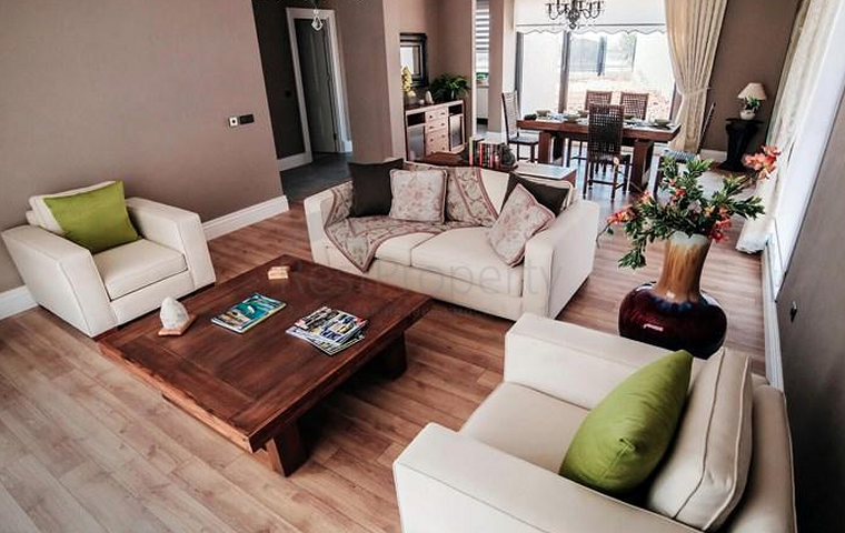 Комплекс вилл 3+1 в районе Дошемеальты Анталья