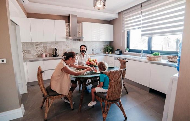 Комплекс вилл 3+1 в районе Дошемеальты Анталья